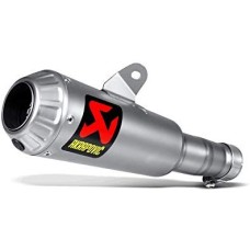 Akrapovic Titanium Silencer Slip-On Kit oto GP Style - Race Optional Baffle Available