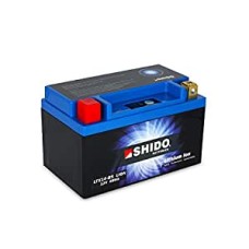 SHIDO Lightweight Lithium Ion Battery (Replaces YTX14-BS