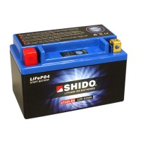 SHIDO Lightweight Lithium Ion Battery (Replaces YT12A-BS